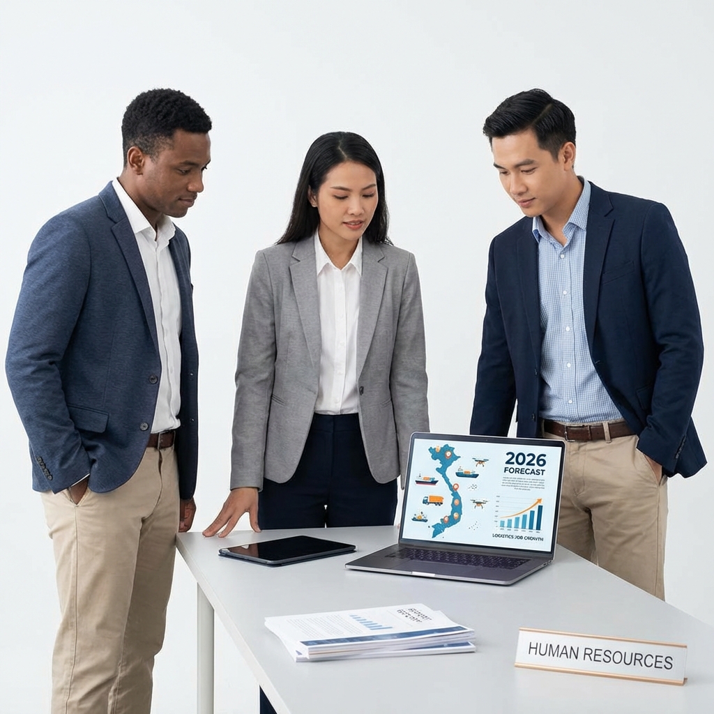 salary range report of jobs in logistics field in vietnam