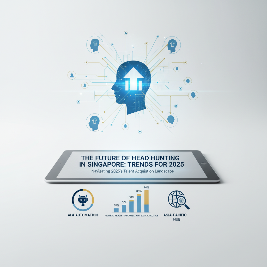 Professional headhunter connecting talent in Singapore's evolving job market