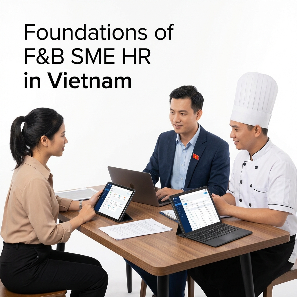 Step by Step to understand SMEs HR Structure for the fresh the CEO in Food & Beverage field in vietnam