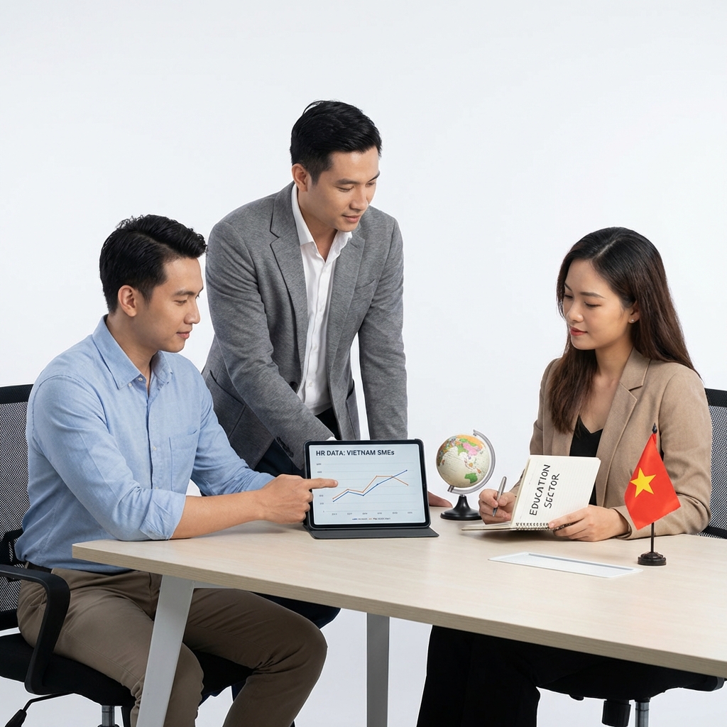 HR structures for SMEs the CEO in education companies in vietnam
