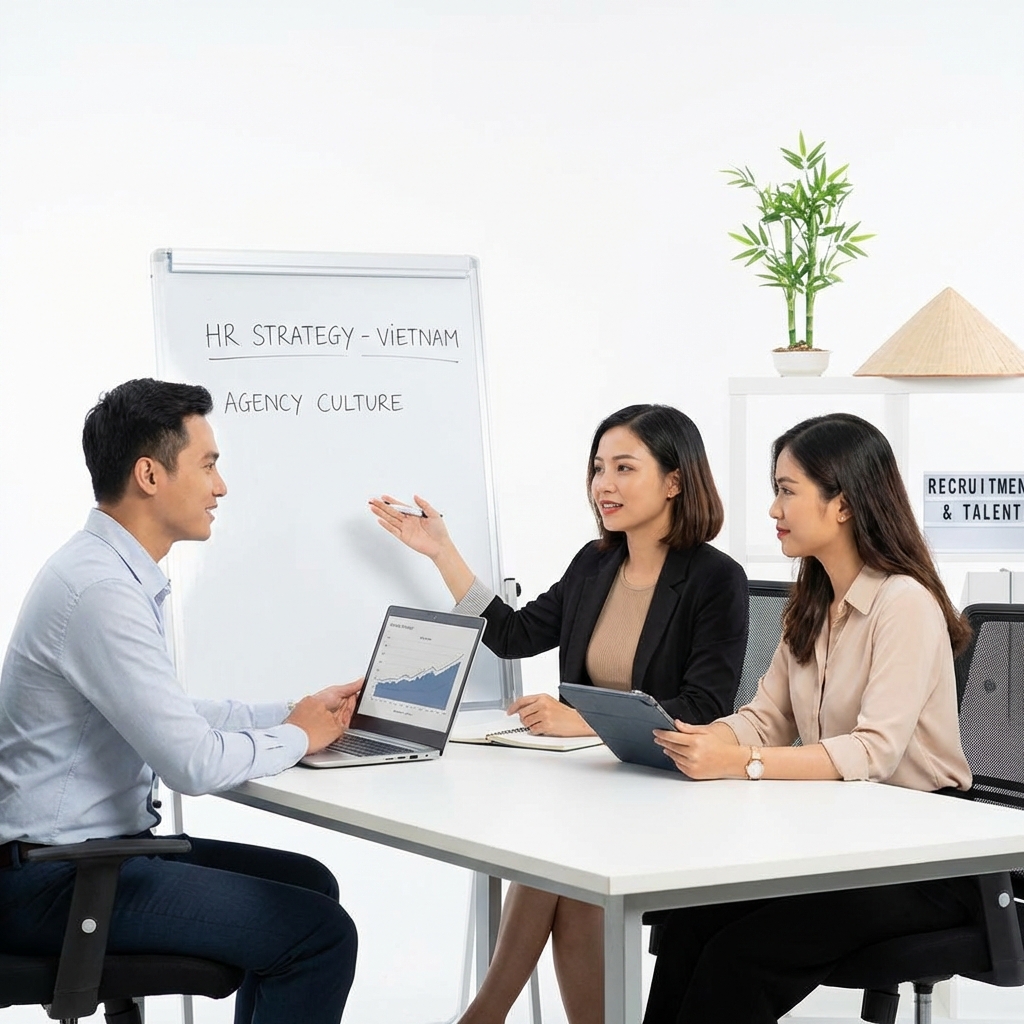 HR structures for SMEs the CEO in marketing agency in vietnam