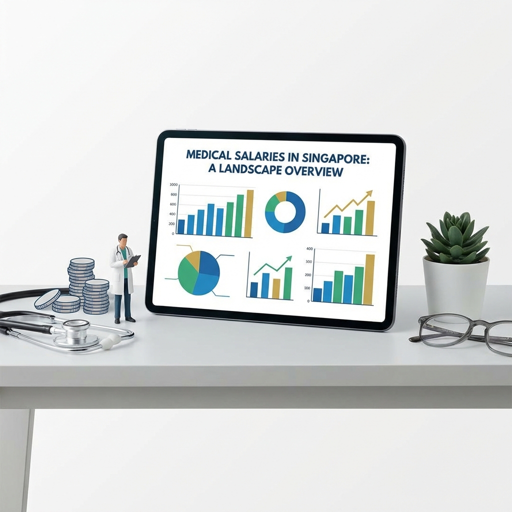 salary range report of jobs in medicine field in singapore