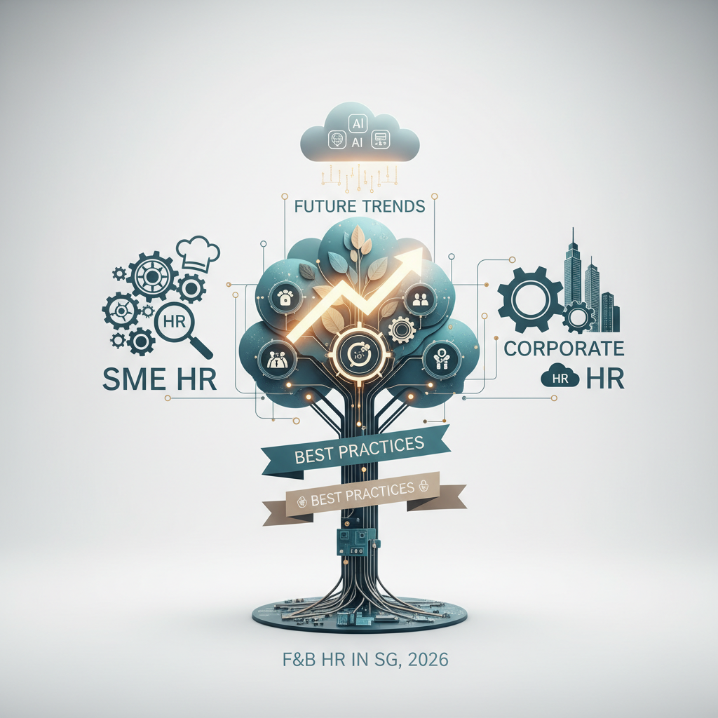 Future of F&B HR management in Singapore, integrating technology with a diverse workforce