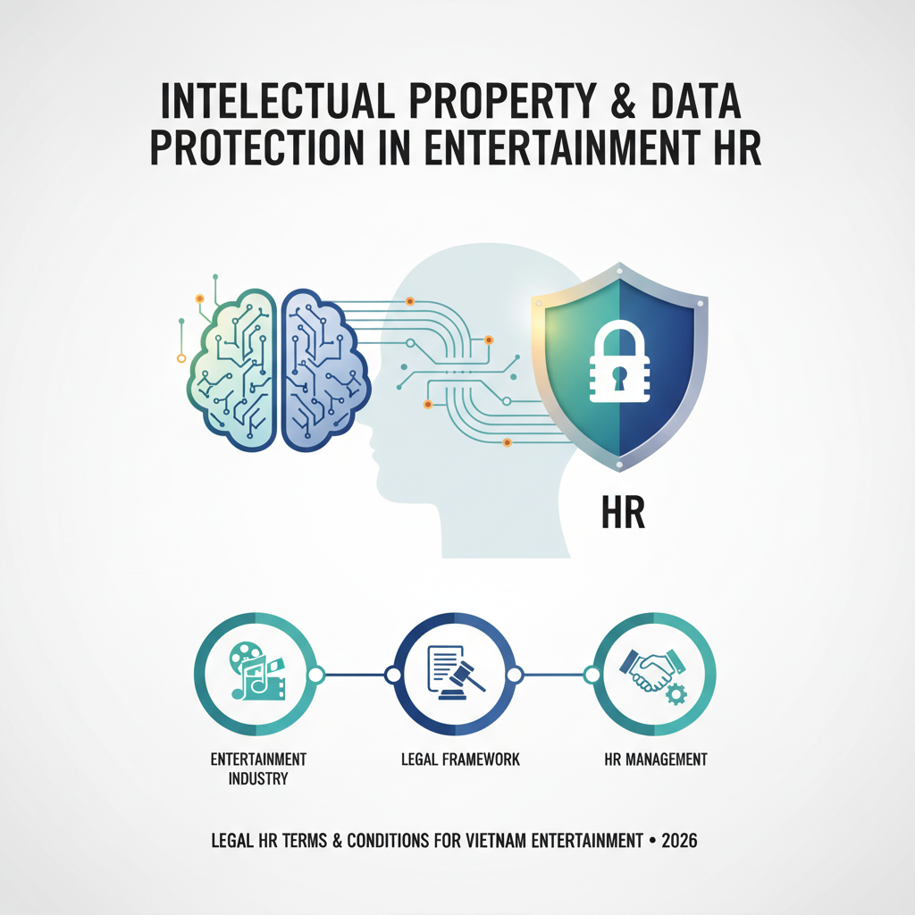 Protecting sensitive data and intellectual property in entertainment HR contracts in Vietnam.