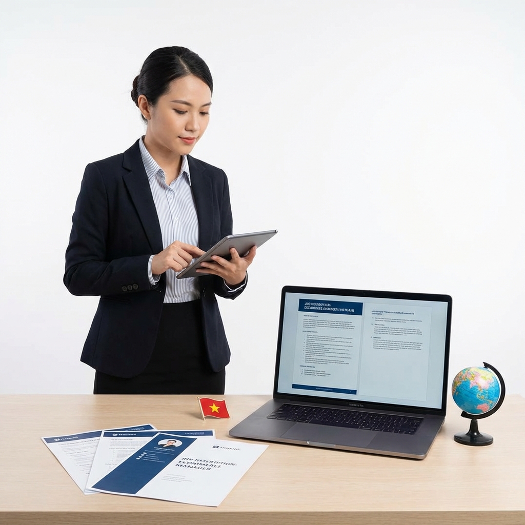 Job Description Templates for Manager Levels in Ecommerce field in vietnam