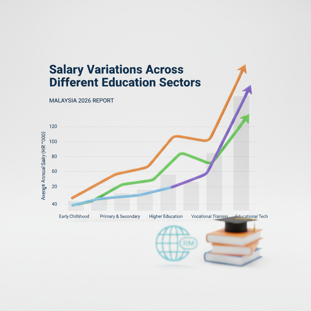 Malaysian Education Sector Salary Trends Chart
