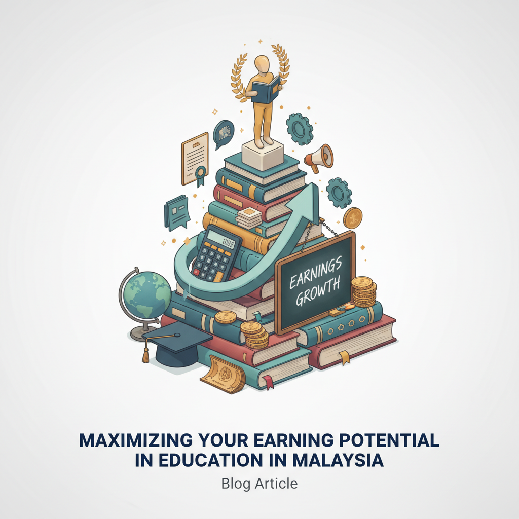 Educator discussing career growth strategies in Malaysian education sector