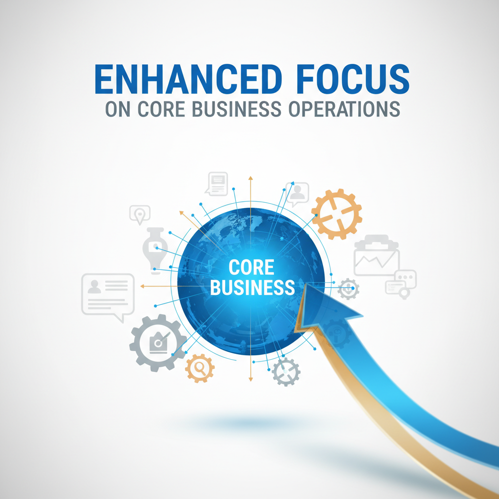 Marketing agency team collaborating on a client project, demonstrating focus on core business after outsourcing recruitment