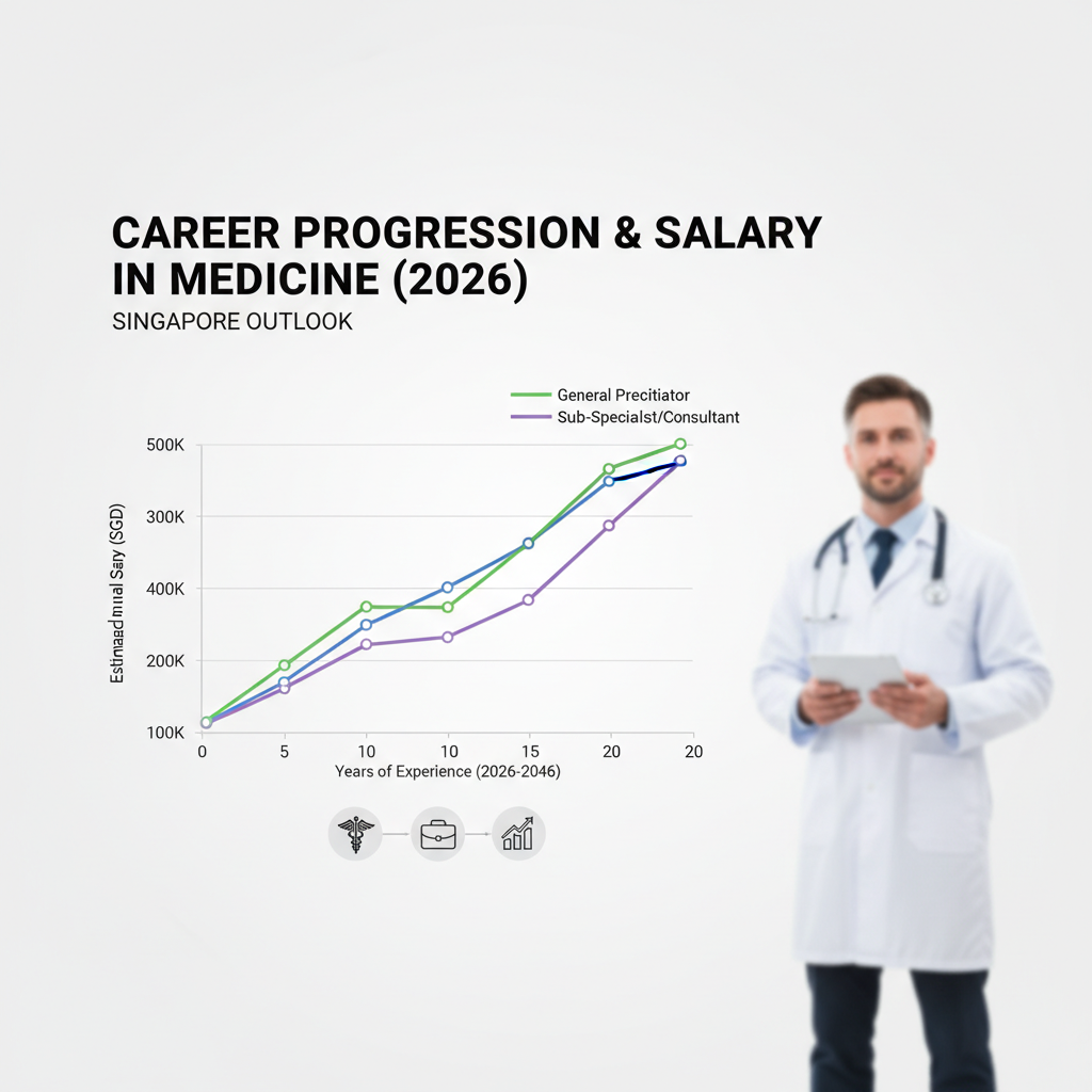 Career Progression and Future Salary Projections in Medicine Singapore 2026