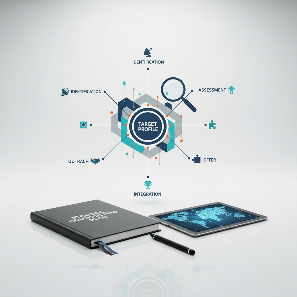 Strategic planning for headhunting top management consultants