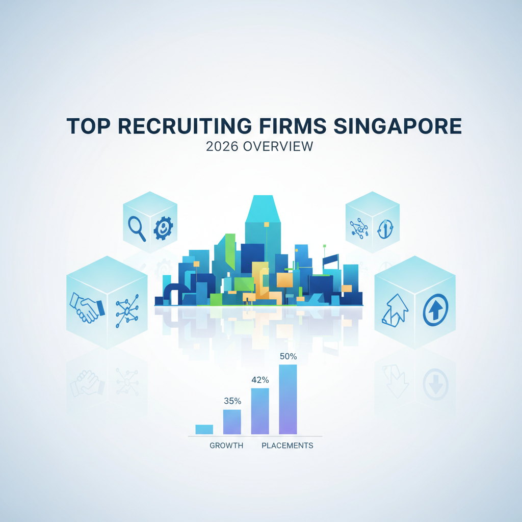 A diverse group of professionals collaborating in a modern office, symbolizing talent acquisition and recruitment in Singapore.