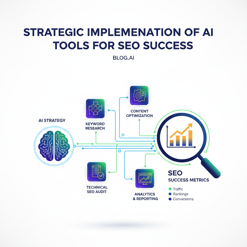 Strategic AI tools for enhanced SEO performance