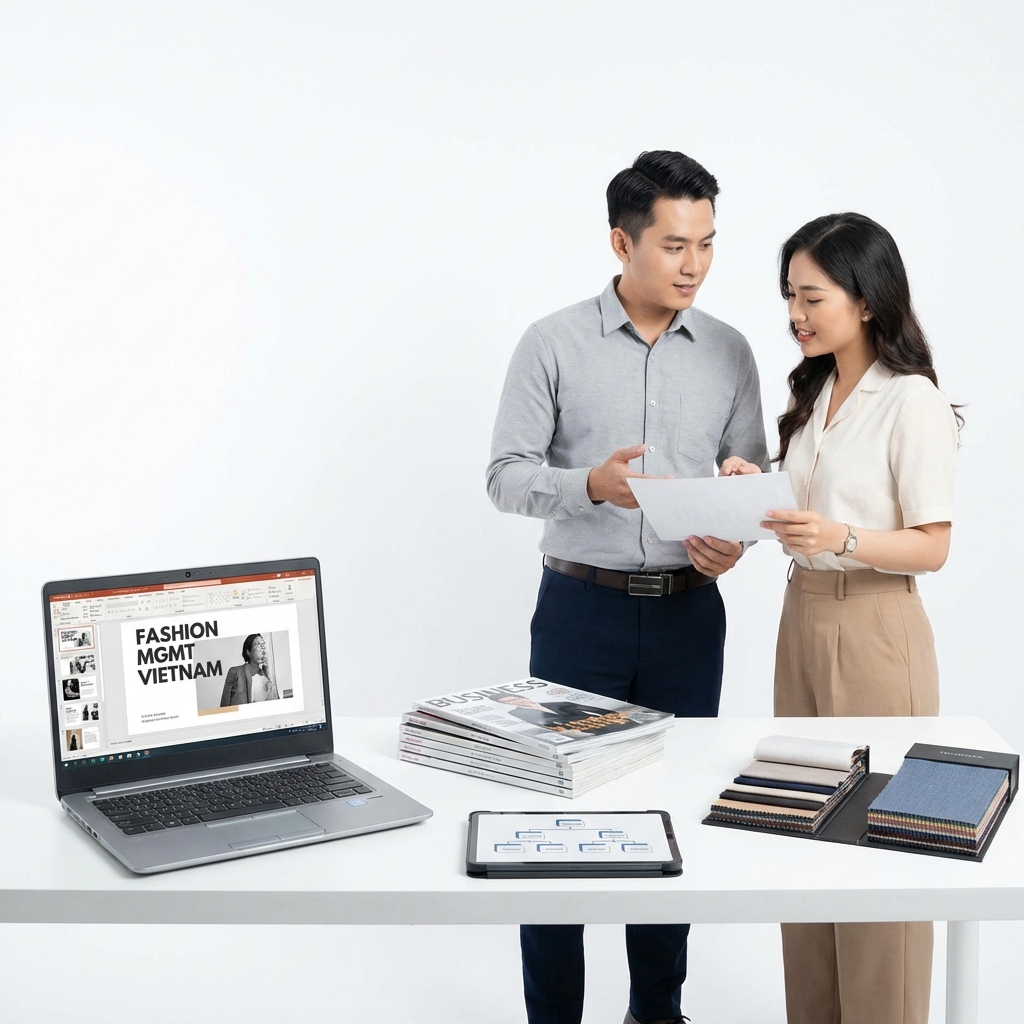 Test structure to assess Manager Level CVs in Fashion field in vietnam