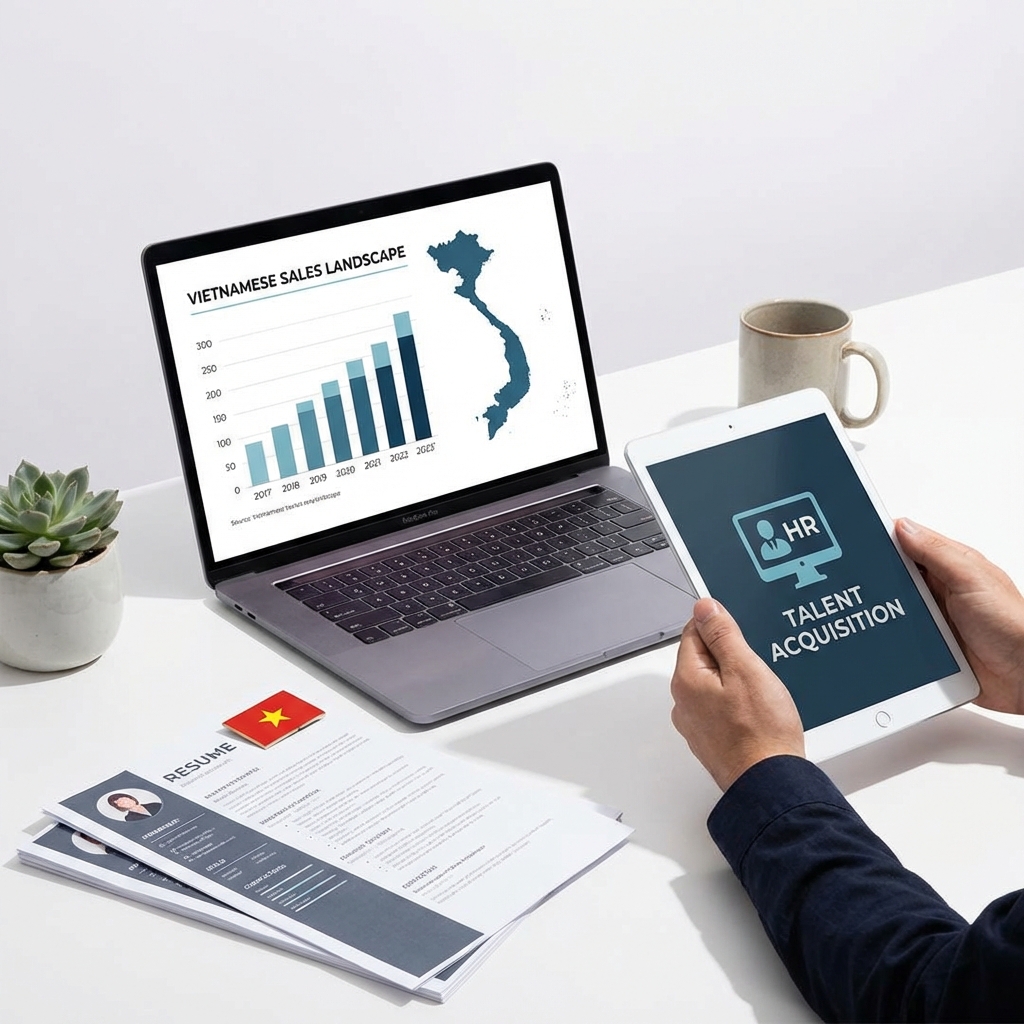 Test structure to assess Manager Level CVs in sale field in vietnam