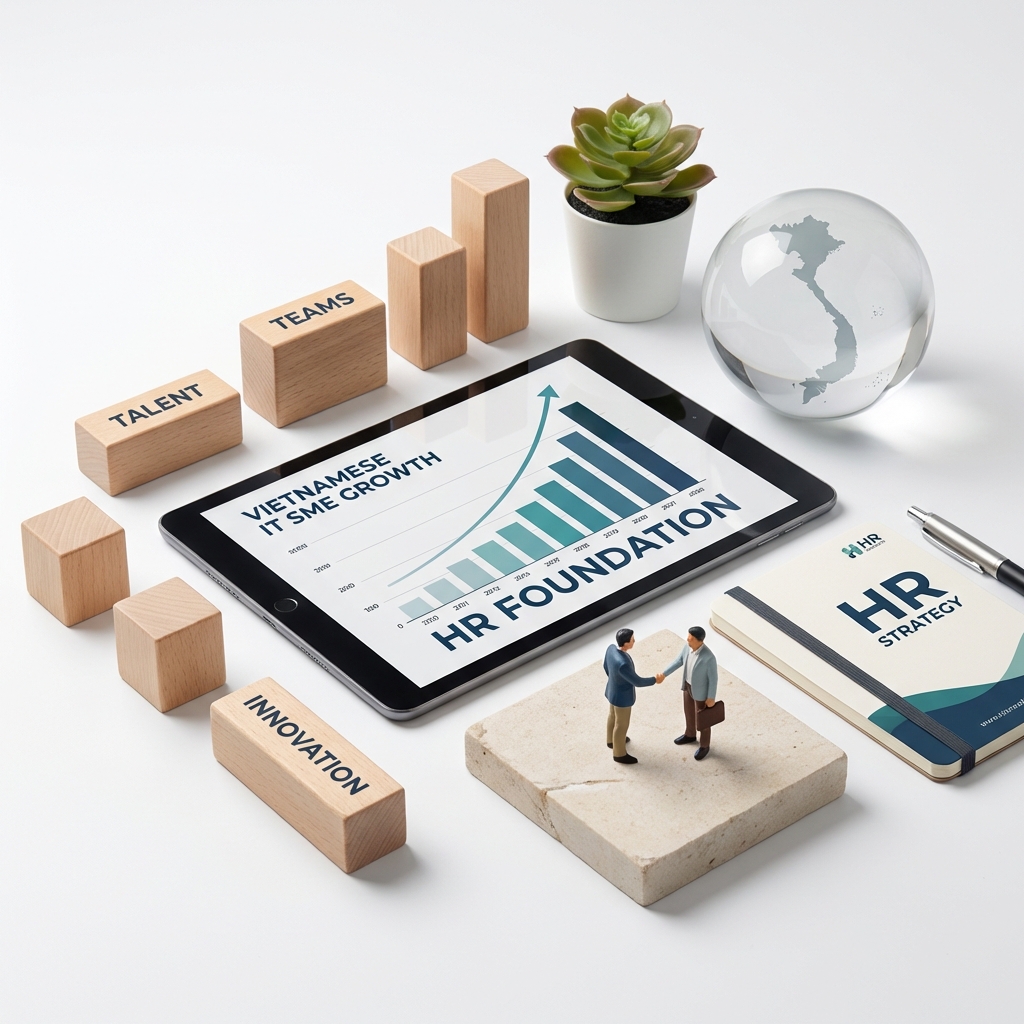 Step by Step to understand SMEs HR Structure for the fresh the CEO in IT field in vietnam