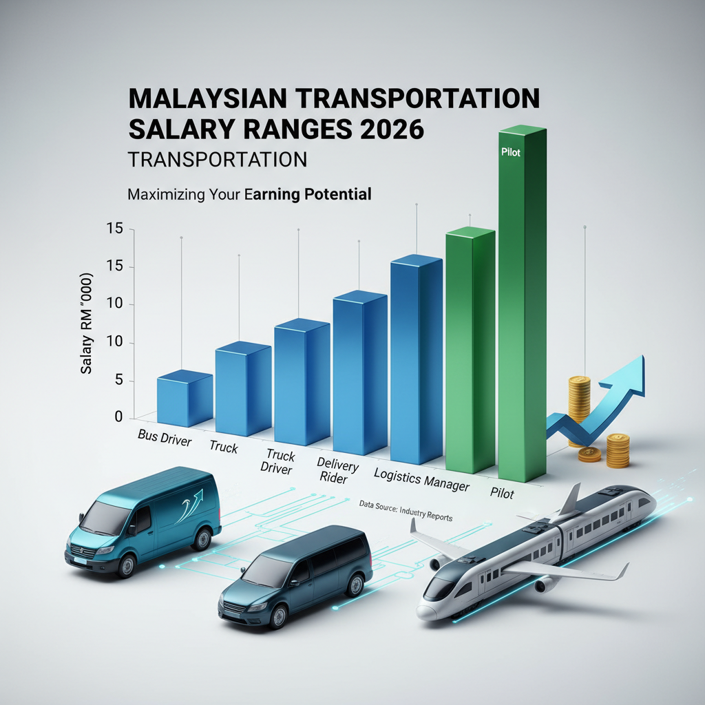What's the Salary Range for Transportation Jobs in Malaysia 2026? 3 18