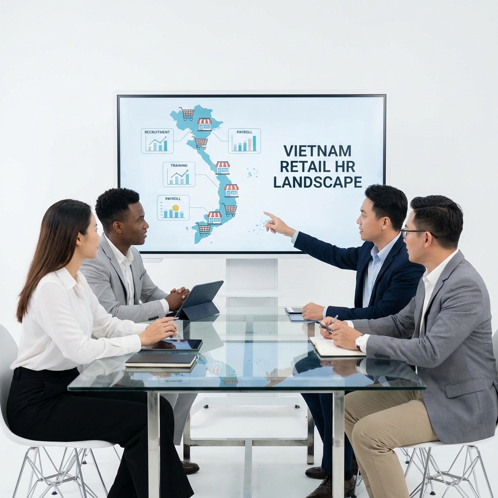 Differences between the SMEs' HR Structure and the Corporates' HR Structure in retail companies in vietnam