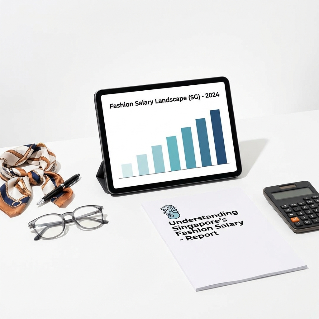 salary range report of jobs in Fashion field in singapore