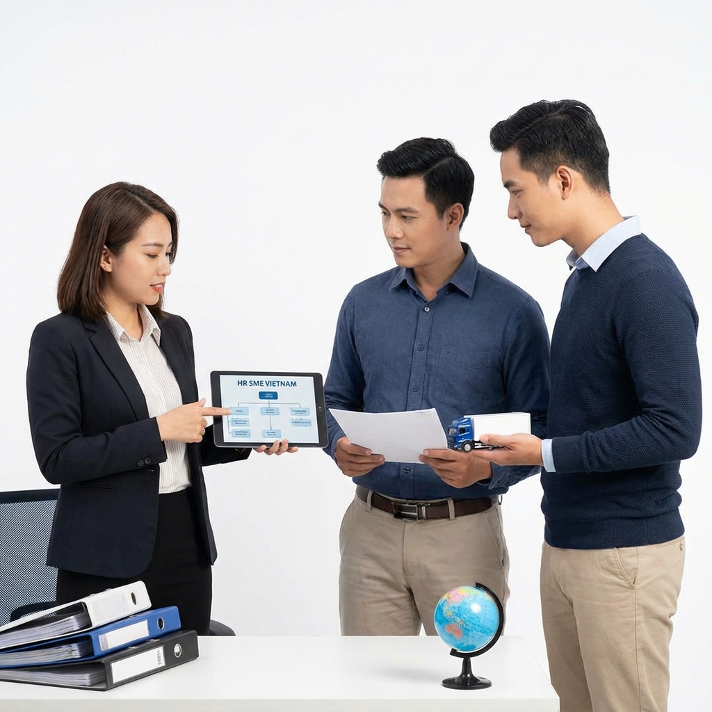 HR structures for SMEs the CEO in transportation field in vietnam