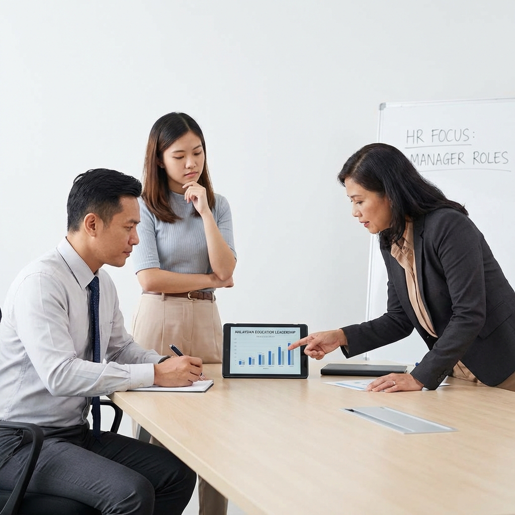 Test structure to assess Manager Level CVs in education companies in malaysia