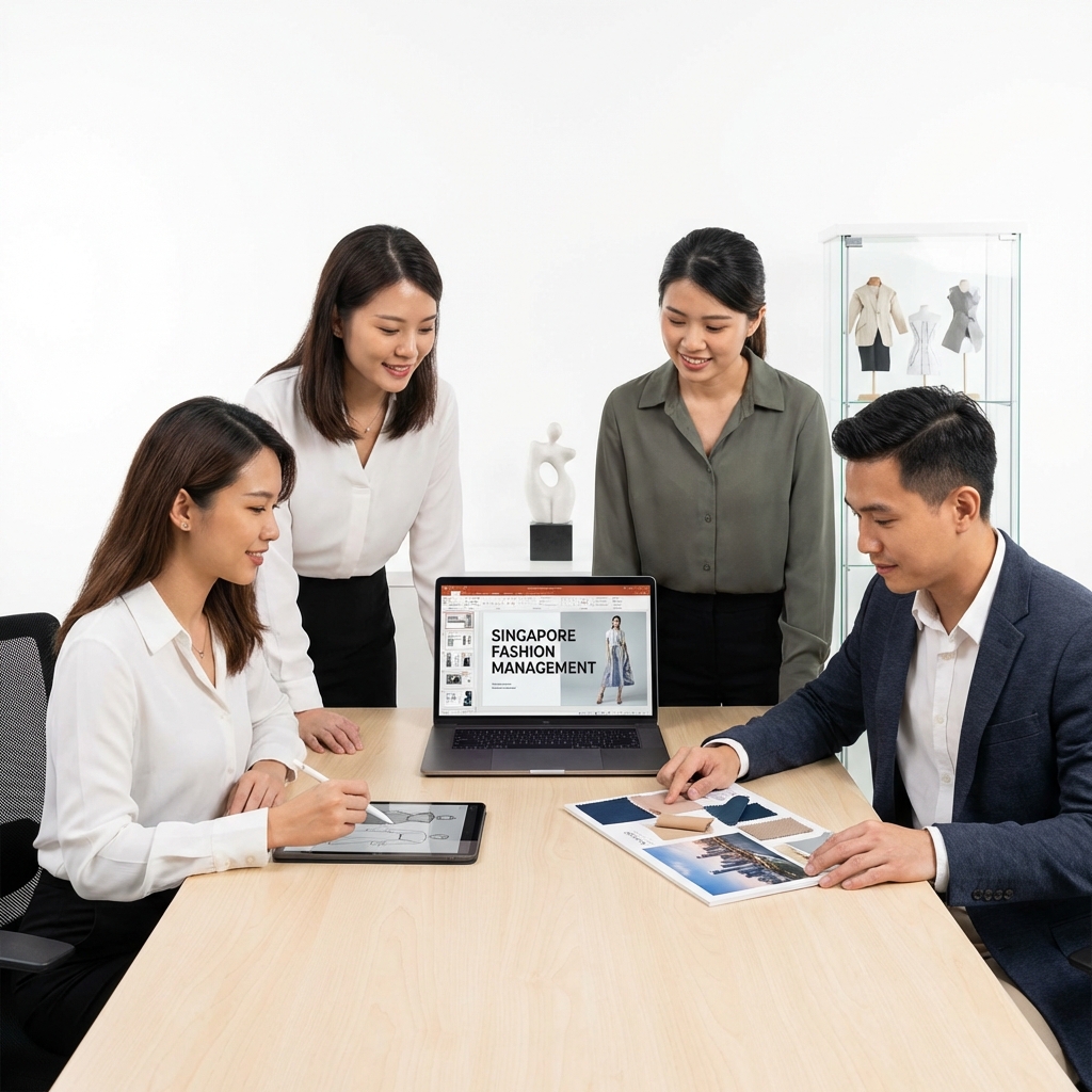 Test structure to assess Manager Level CVs in Fashion field in singapore