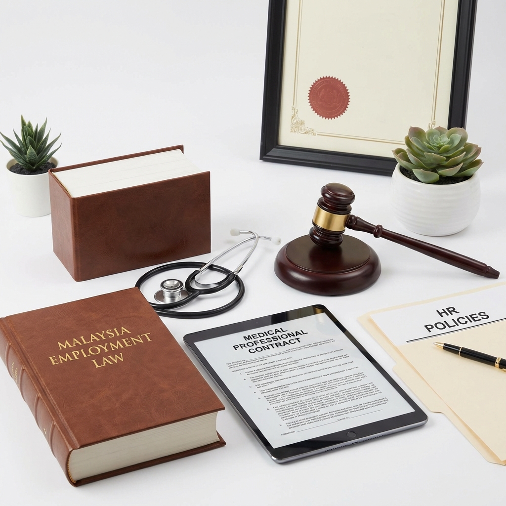 Legal HR terms & conditions for medicine field in malaysia