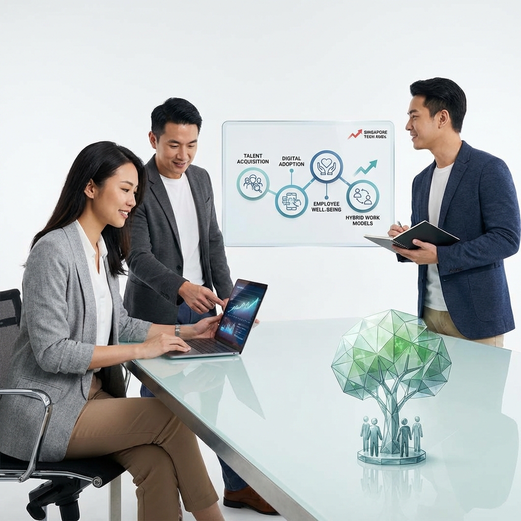 HR structures for SMEs the CEO in technology field in singapore