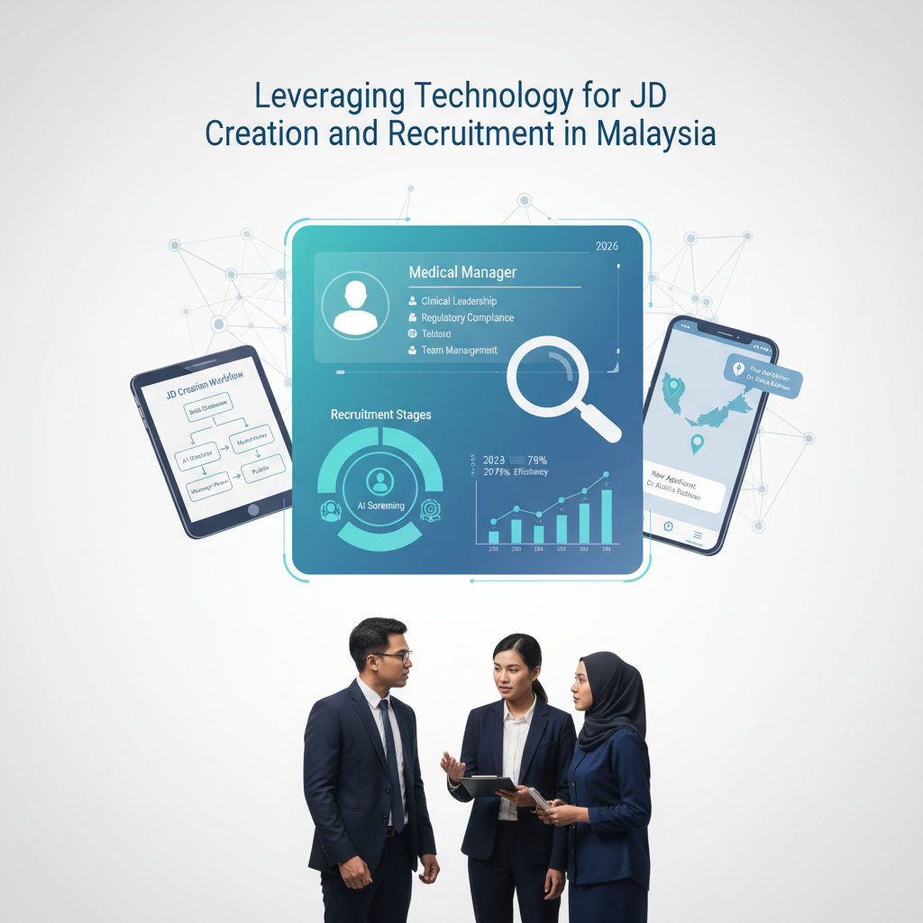 Technology aiding medical recruitment and JD creation in Malaysia