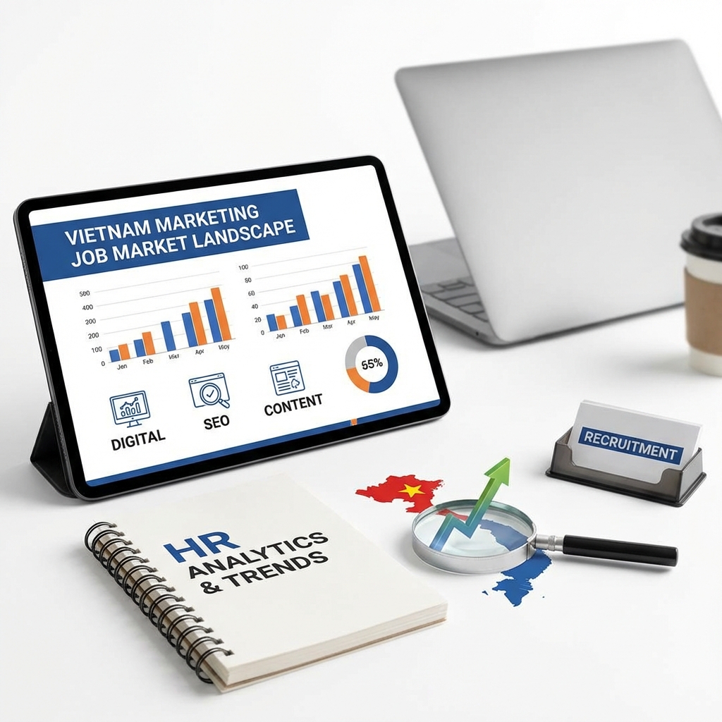 Salary Defining Strategy for all job titles in marketing agency in vietnam