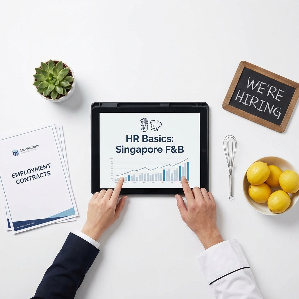 Step by Step to understand SMEs HR Structure for the fresh the CEO in Food & Beverage field in singapore