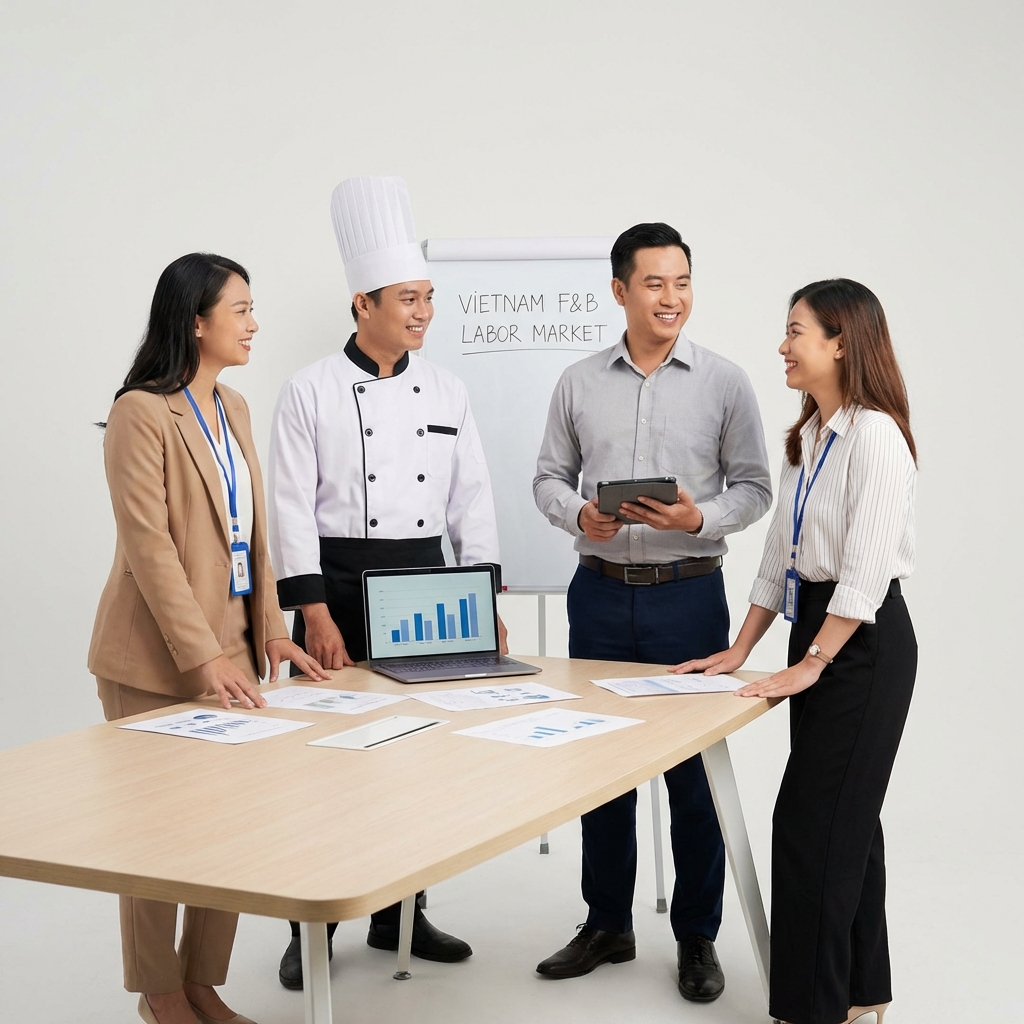 Salary Defining Strategy for all job titles in Food & Beverage field in vietnam