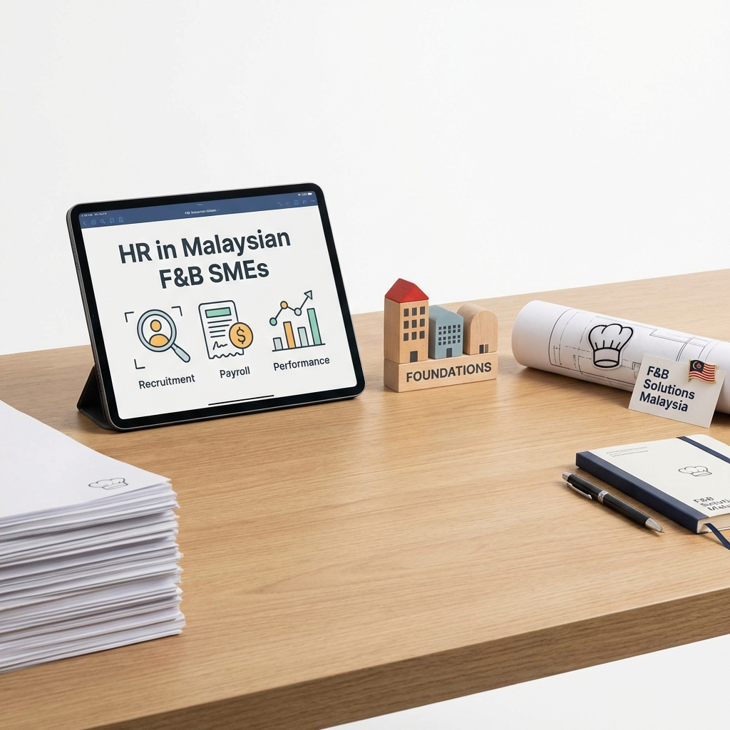 Step by Step to understand SMEs HR Structure for the fresh the CEO in Food & Beverage field in malaysia