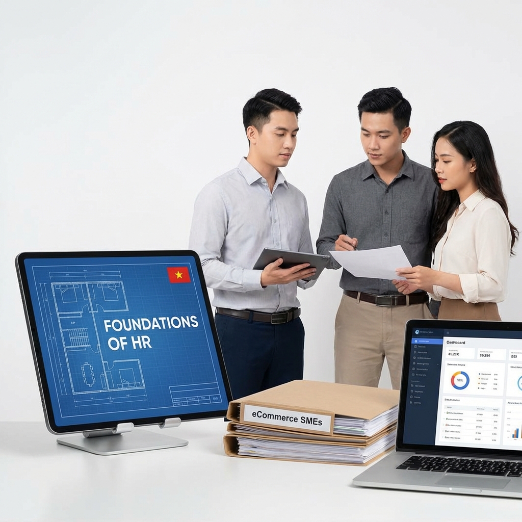 Step by Step to understand SMEs HR Structure for the fresh the CEO in Ecommerce field in vietnam