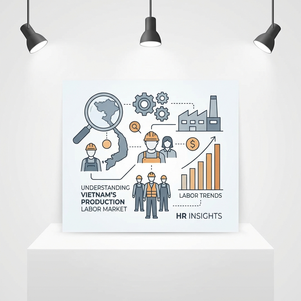 Salary Defining Strategy for all job titles in production field in vietnam