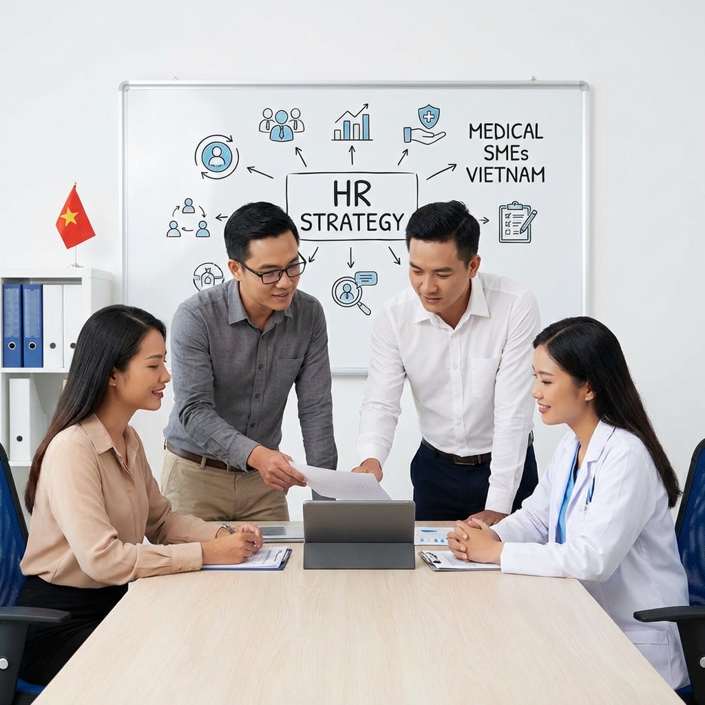 HR structures for SMEs the CEO in medicine field in vietnam