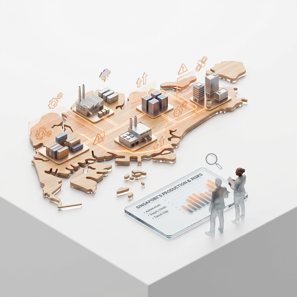 the trend report of the risk of production field in singapore