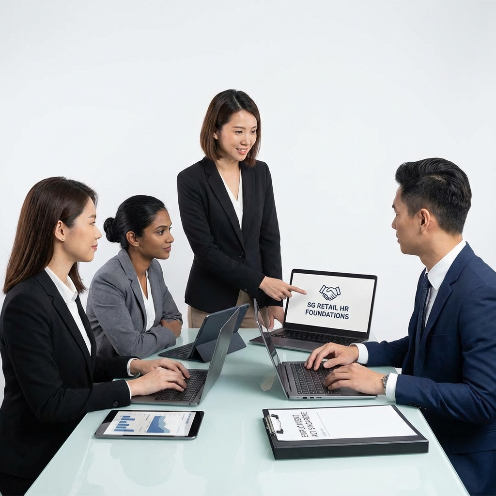 Step by Step to understand SMEs HR Structure for the fresh the CEO in retail companies in singapore