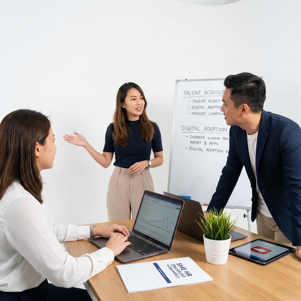 Step by Step to understand SMEs HR Structure for the fresh the CEO in Ecommerce field in singapore