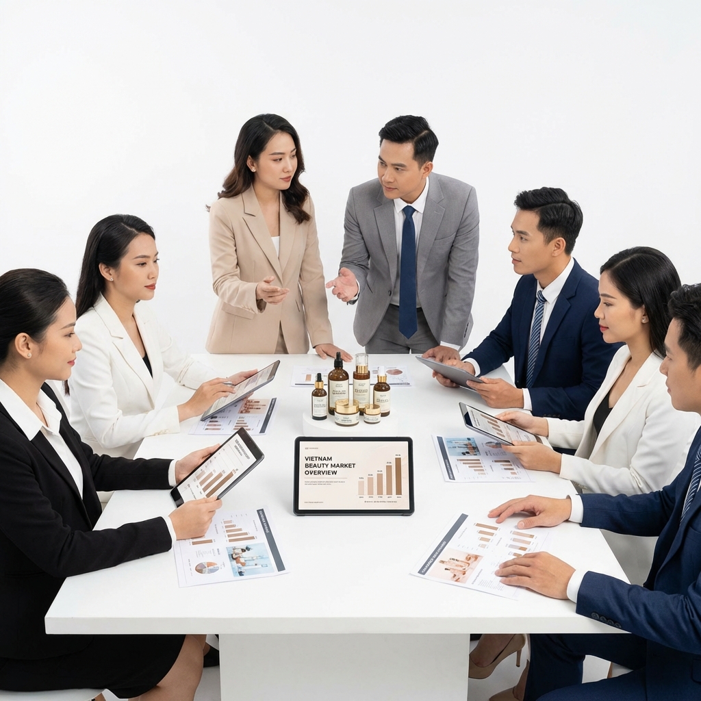 salary range report of jobs in beauty field in vietnam