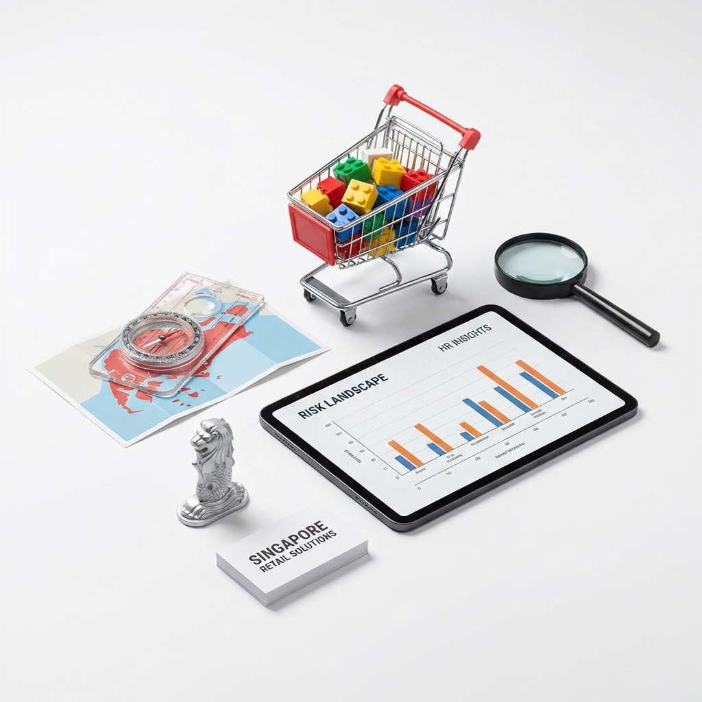 the trend report of the risk of Retail field in singapore