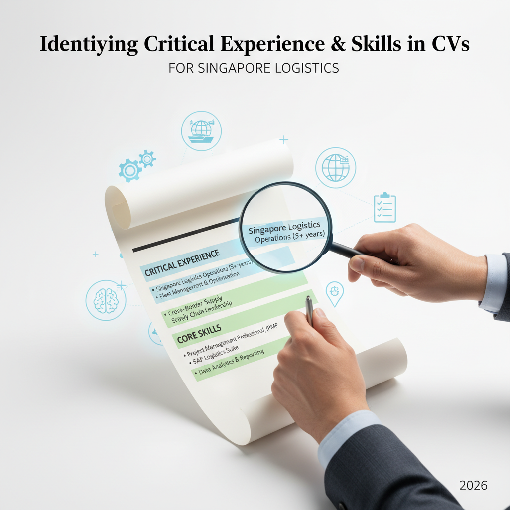 How to Test Manager Level CVs in Singapore Logistics? 2026 2 2