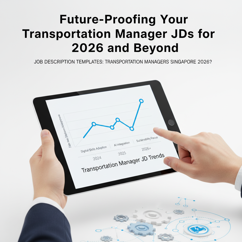 Job Description Templates: Transportation Managers Singapore 2026? 3 17