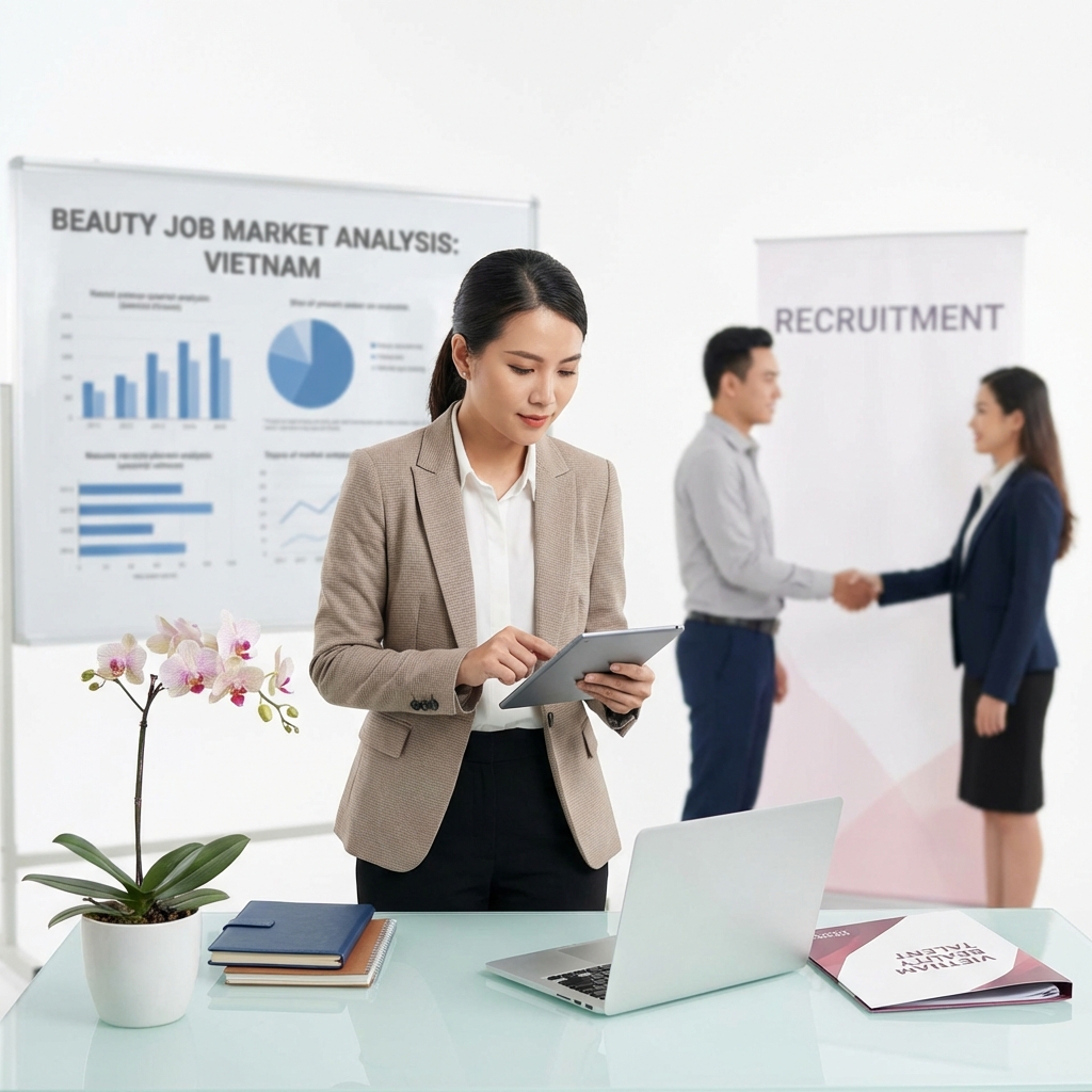 Salary Defining Strategy for all job titles in beauty field in vietnam
