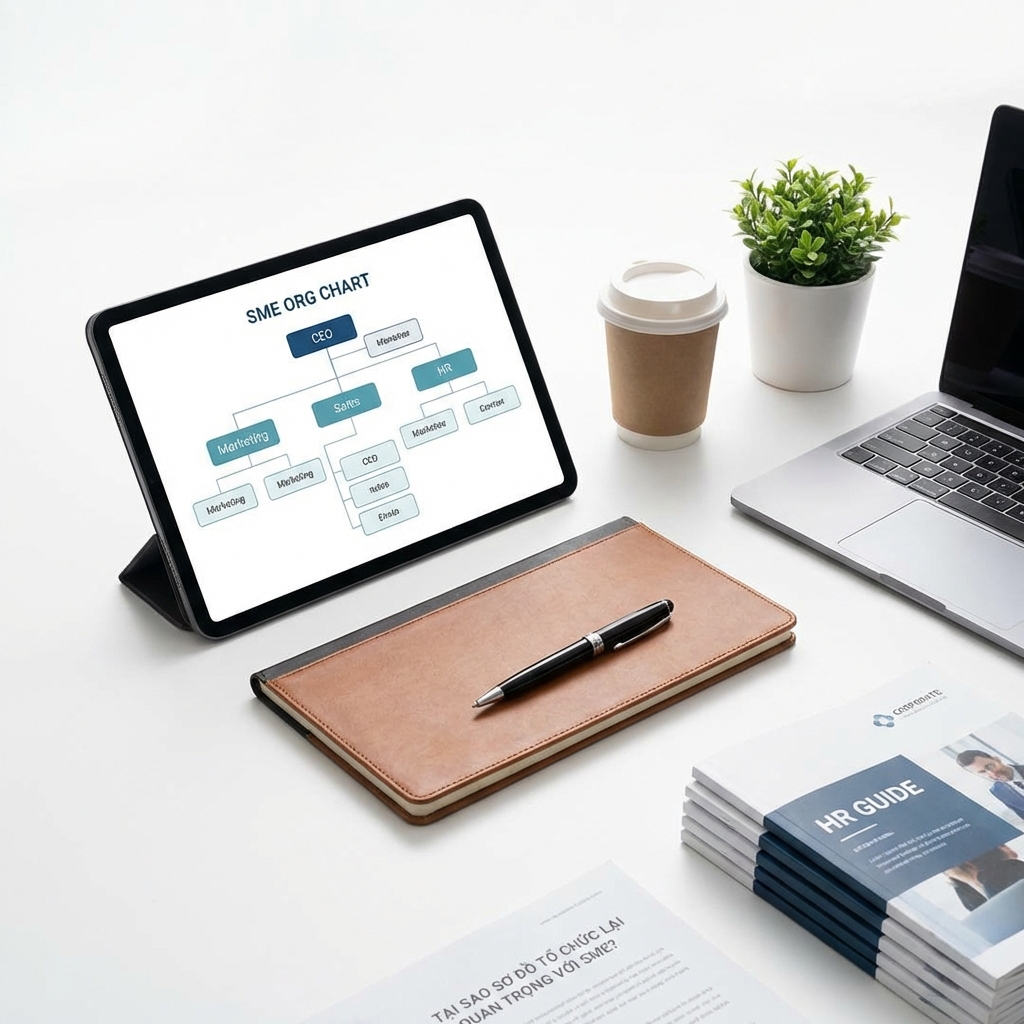 Cơ cấu nhân sự cho các doanh nghiệp vừa và nhỏ, CEO tại một công ty tiếp thị ở Việt Nam