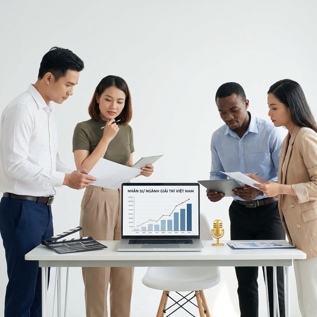 Chiến lược xác định mức lương cho tất cả các chức danh công việc trong lĩnh vực giải trí tại Việt Nam