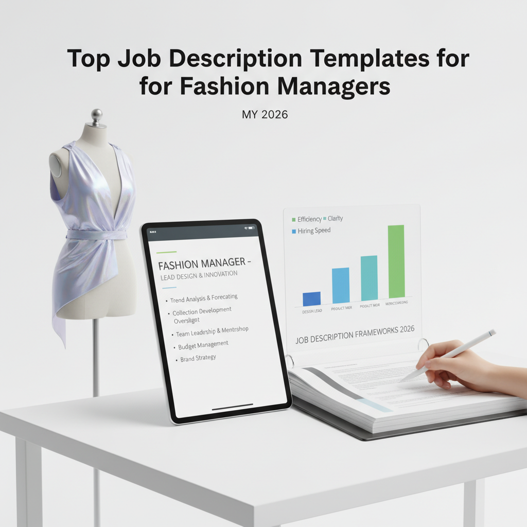 Why Use Fashion Manager Job Description Templates MY 2026? 2 Fashion Management Recruitment Guide