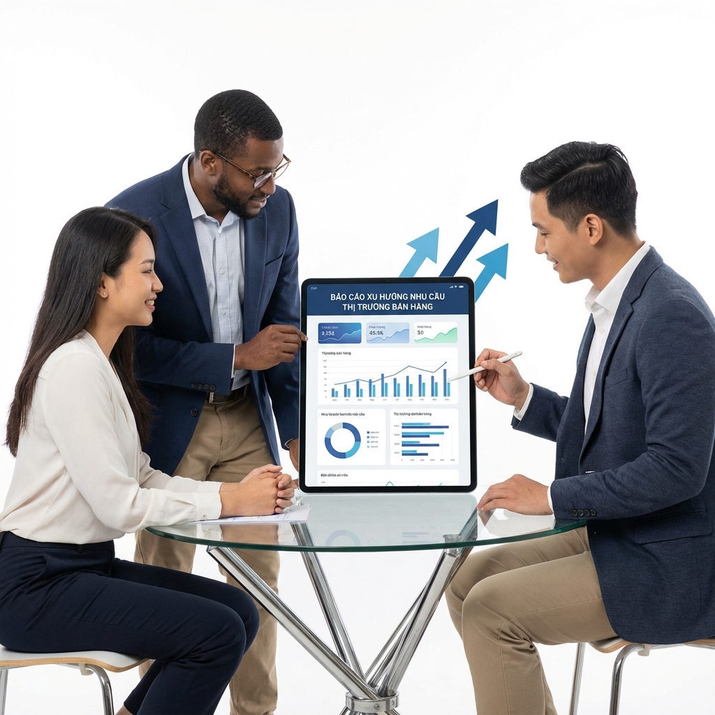 Báo cáo xu hướng nhu cầu thị trường lĩnh vực bán hàng tại Việt Nam