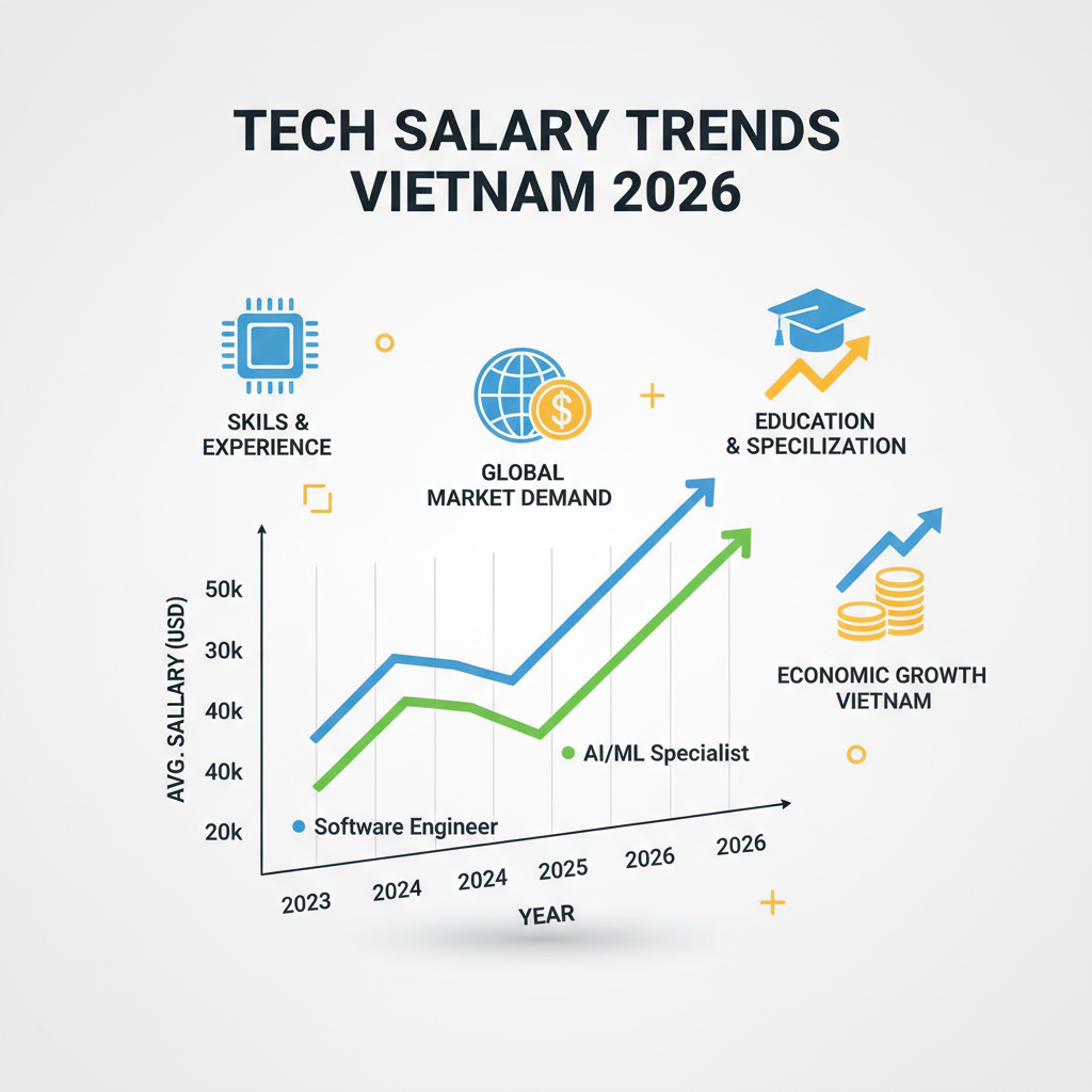 Key factors influencing tech compensation in Vietnam