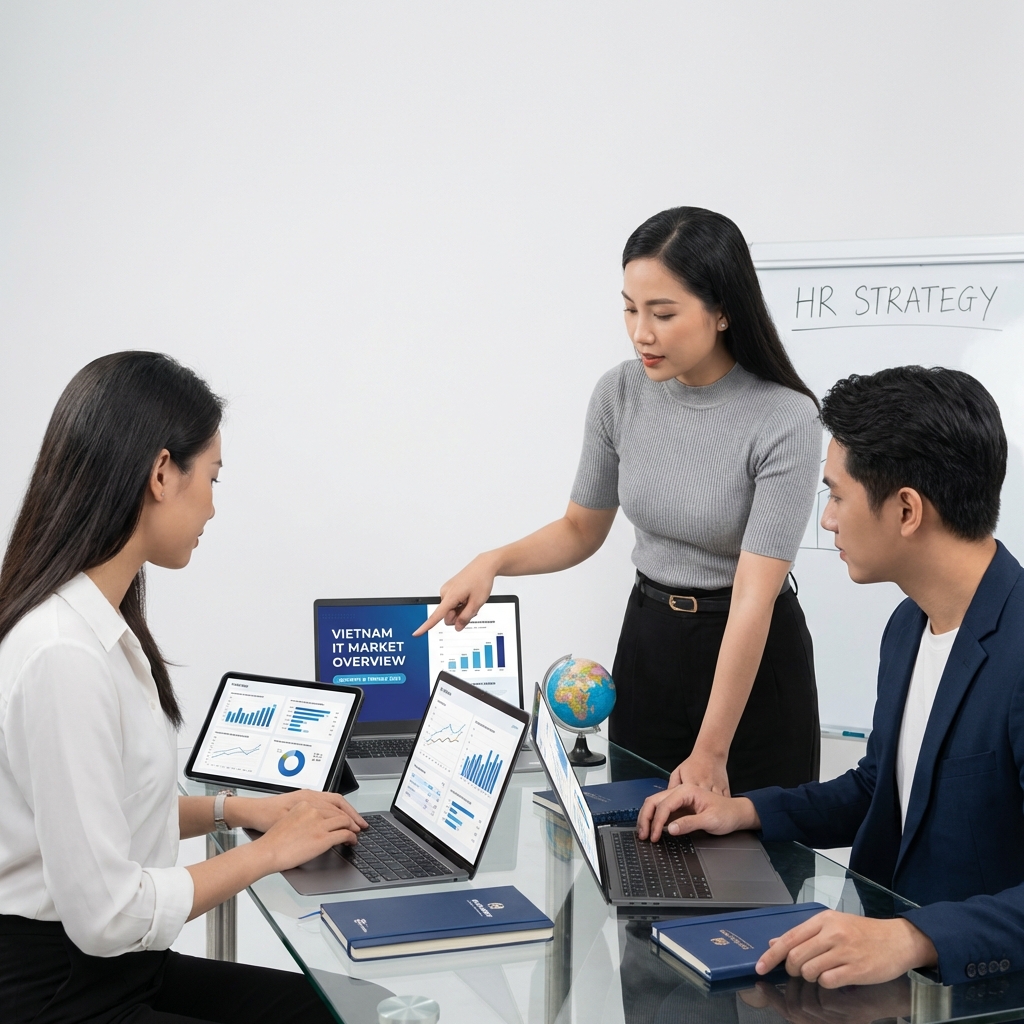 Tìm gì ở báo cáo xu hướng nhu cầu thị trường CNTT VN 2026 32 Báo cáo xu hướng nhu cầu thị trường lĩnh vực CNTT tại Việt Nam