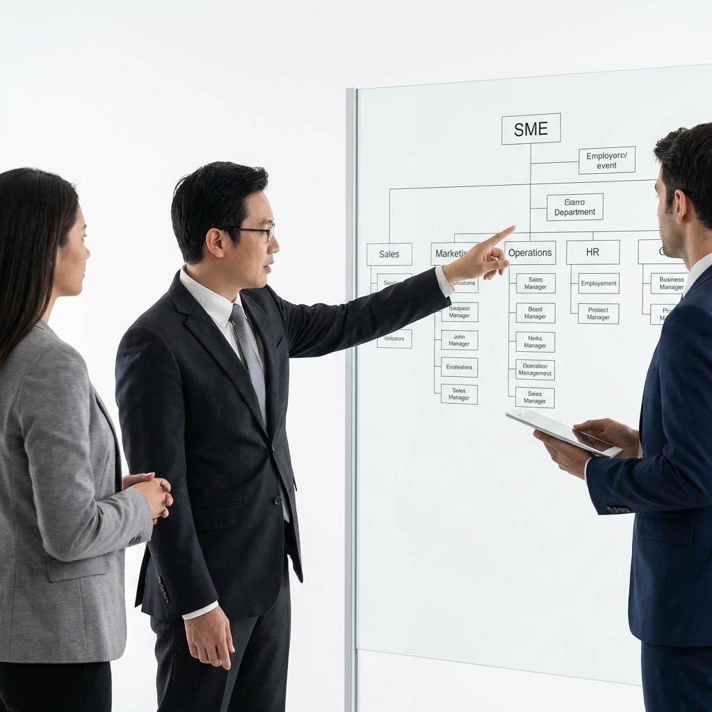 Hướng dẫn từng bước về cơ cấu nhân sự cho các doanh nghiệp vừa và nhỏ (SMEs) dành cho CEO mới vào nghề tại các công ty marketing ở Việt Nam.